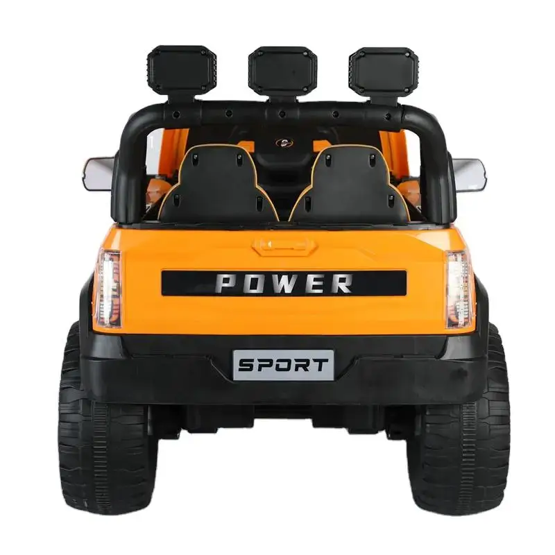 Dual-Seater 12V Electric Ride-On Pedal Car for Kids 2-4 Years Educational Remote & Battery-Powered Plastic Material Boys Girls