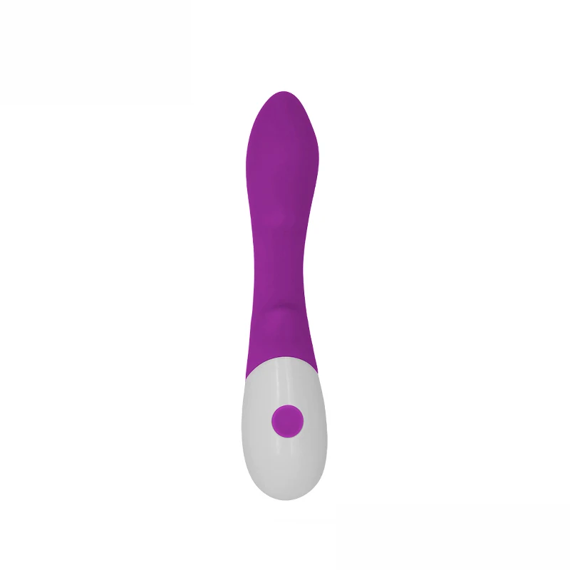 Cheaper price AAA Batteries Charging G Spot 7 Vibrating sex toys Body Silicone Massage Stick Mini Massage