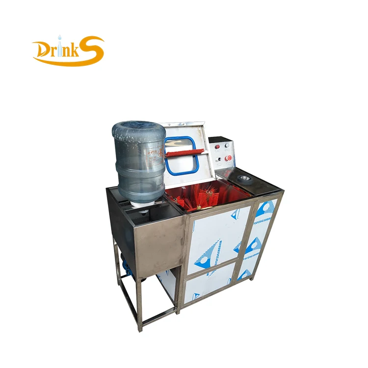 Semi Automatic 5 Gallon Bottle Washer