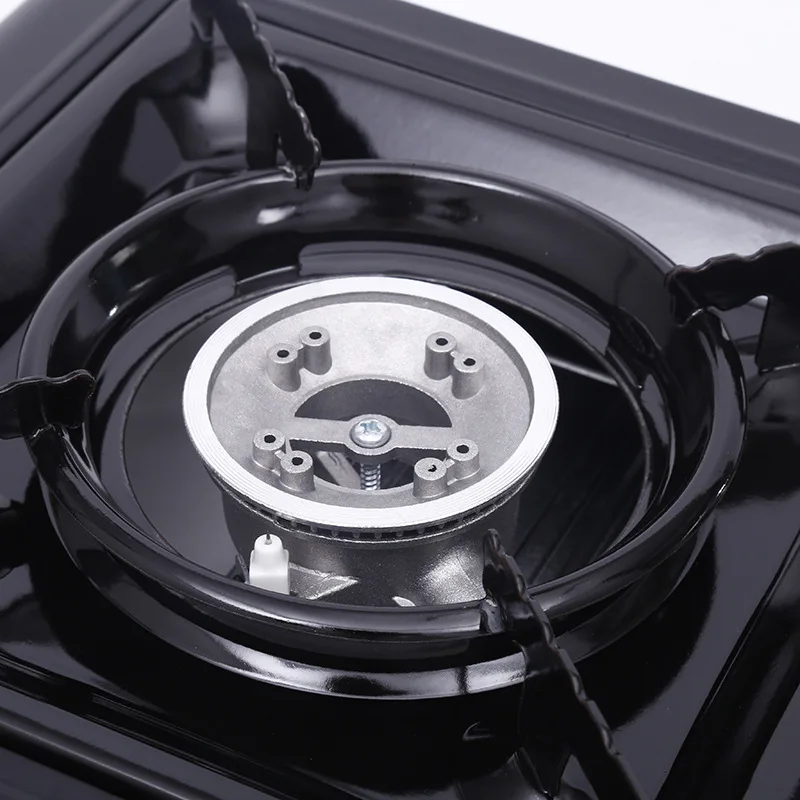 Wholesale oem logo outdoor portable gas stove burner with free stand camping accessories manual gas stove