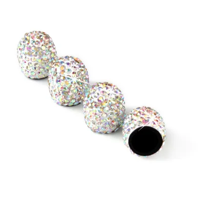 
Bling automobile interior diamond valve cover automobile tire air nozzle decoration diamond Tire bonnet trim car accessories 