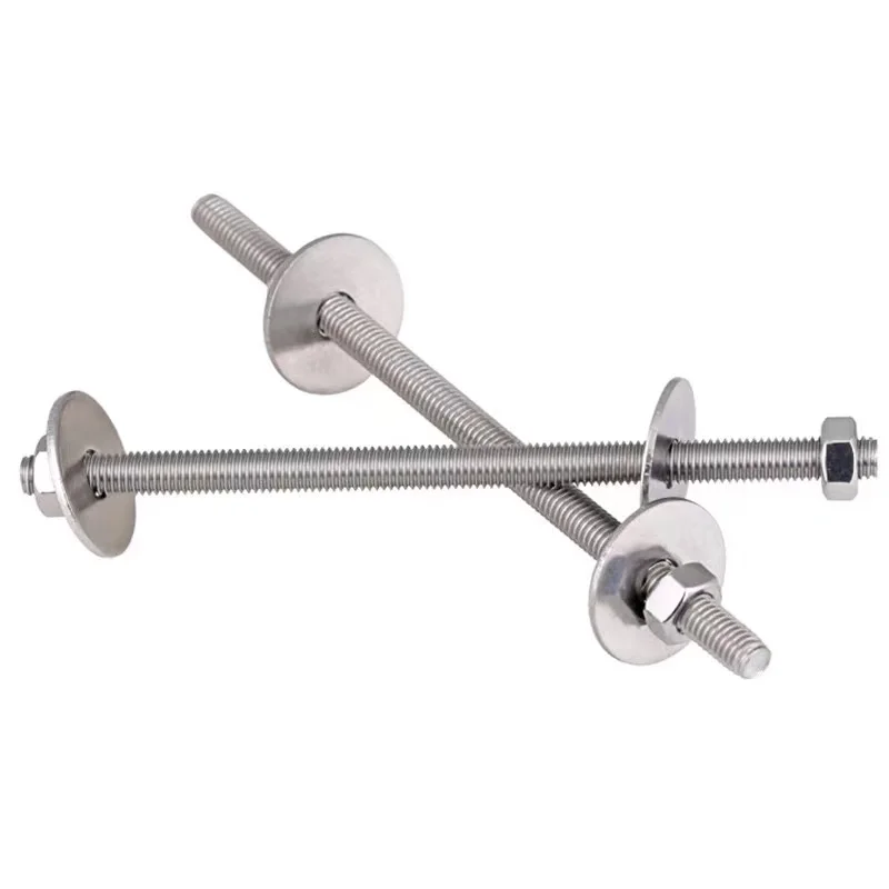 High Quality Metric threaded rod M2 M12 Galvanized DIN975 Bag Plain Silver OEM Customized Steel Heavy Building Time Surface