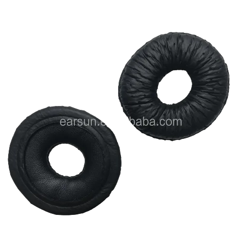 Free Shipping Frog Leather Earpad Ear Cushion Pads Replacement for Plantronic 710 720 410 420 CS510 CS520 headphones
