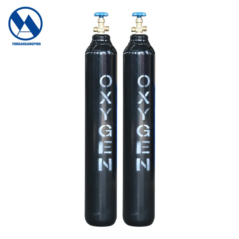 ISO 40 Liter 50 Liter Buy Oxygen Cylinder Tank Can Bottle Container For Medical Industrial