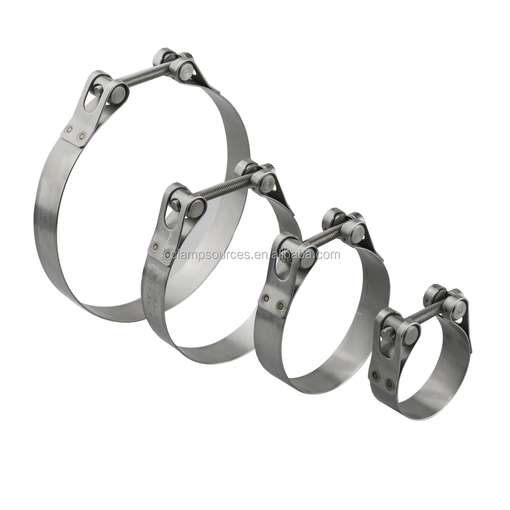 Palmergrip LTD - 3.5' barrel Hardware clamps T Type  Clamp Manufacturer Clip pipe clamp - SS 304