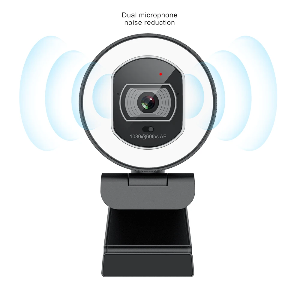 High Quality 1080p 60 Fps 75db Hdr Remote Control Portable Plug And Play 3 Level Brightness 2k Wide-Angle Webcam Module