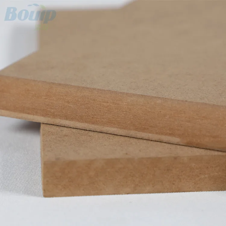 Hot Sale 680-830 Density MDF Board Plain Mdf Fiber for Sale