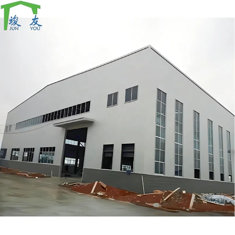 Wholesale Prefab Metal Frame Workshop Building Kits Commercial Prefabricated Steel Workshop