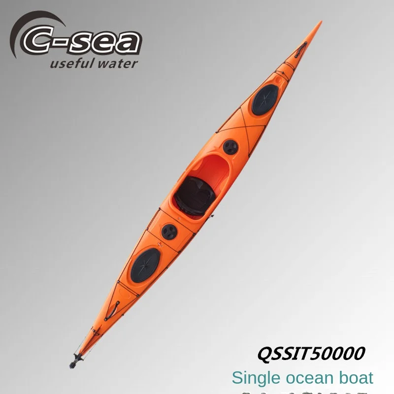 Plastic Canoe Rotomolding Kayak Single Ocean Boat Factory Outlet canoe/kayak