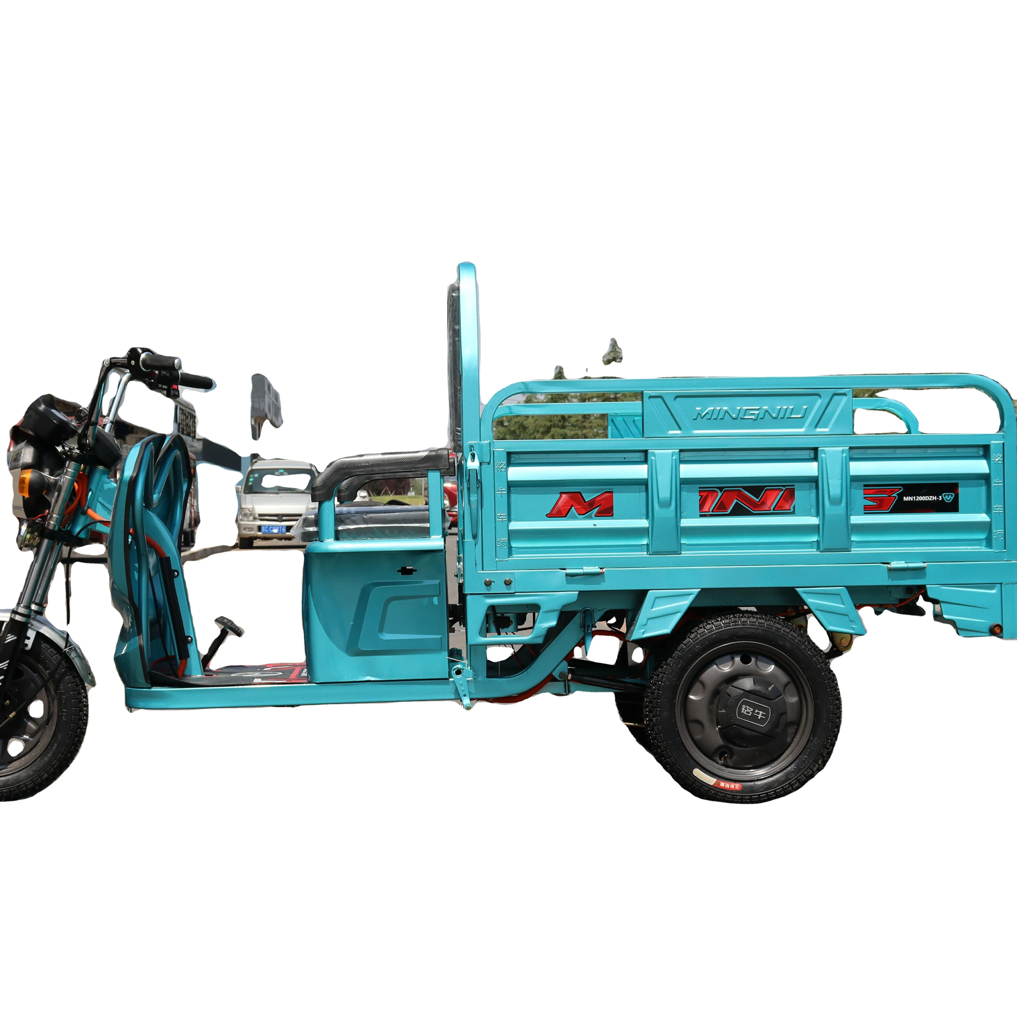 china factory wholesale three wheel electric tricycle farming tricycle adult big wheel tricycle