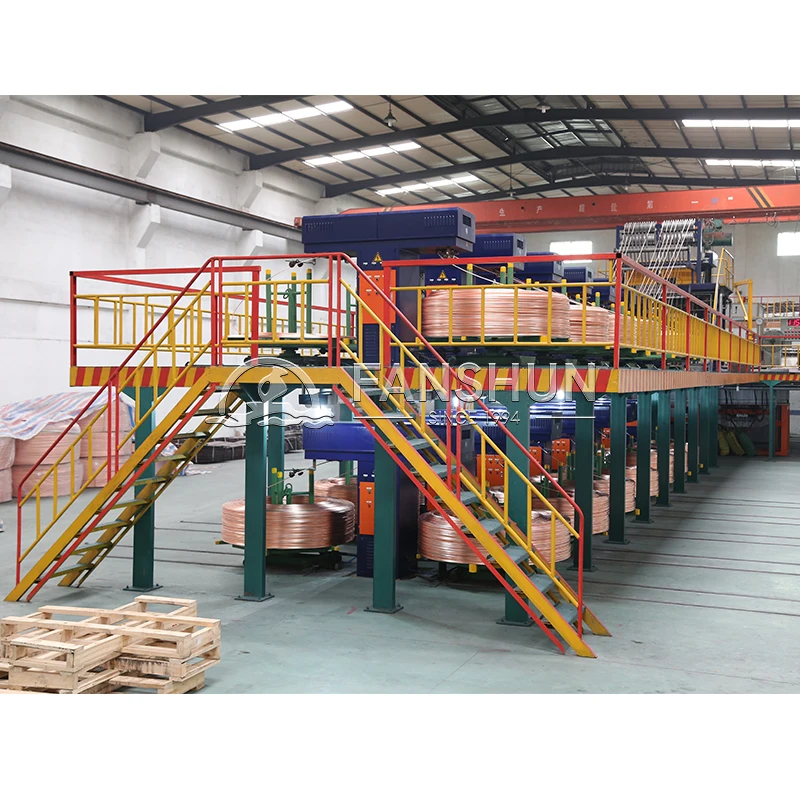 8mm-20mm Continuous Up-drawing Melting Furnace 14mm Copper Wire Rod Up Casting Machine