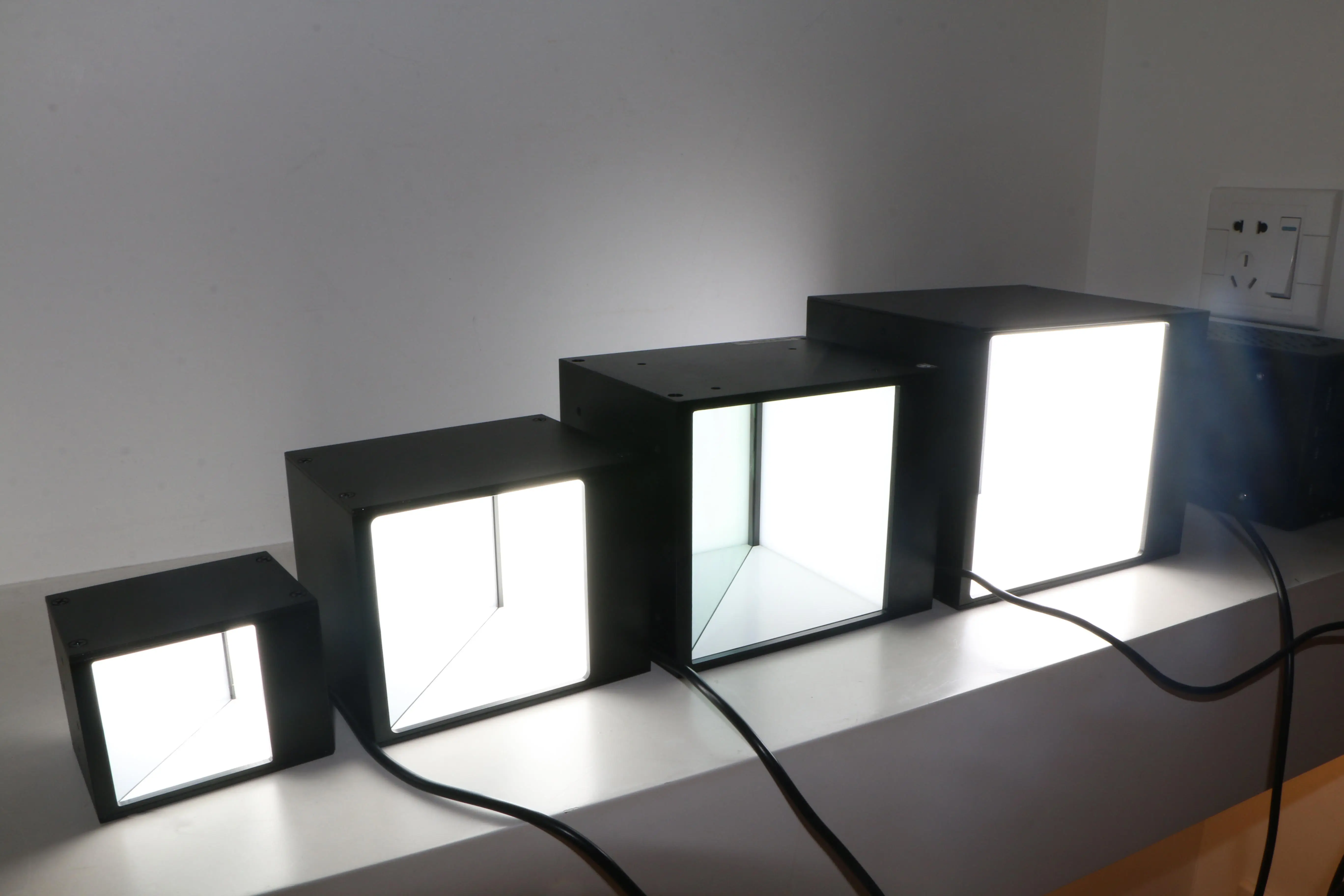 Machine Vision Coaxial Light Source LED Light Visual Illumination Inspection Defect Detection