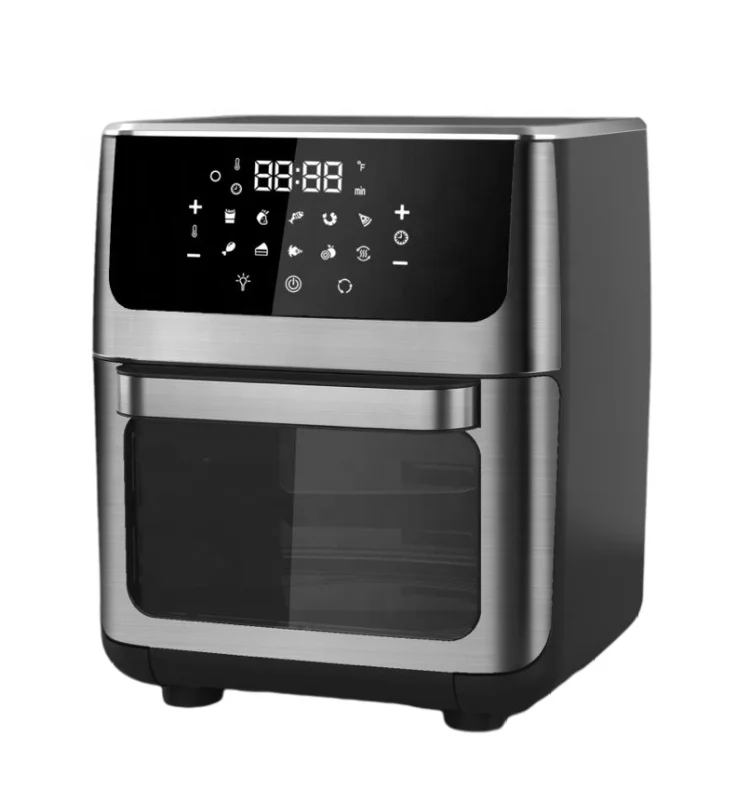 Digital air fryer oven with accessories