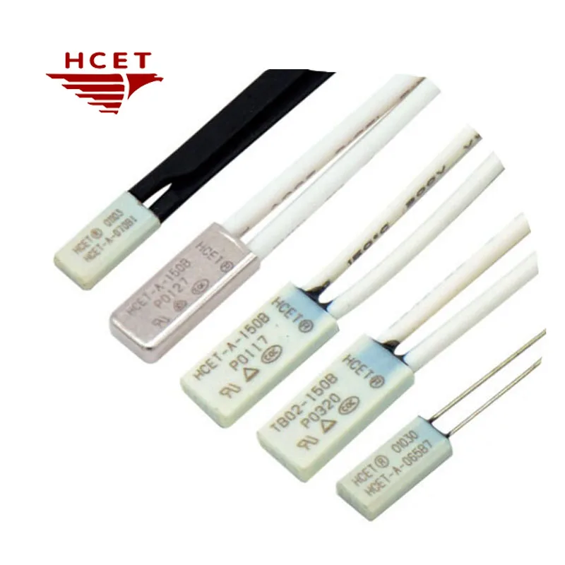 Высокое качество производитель HCET-A/TB02 аккумуляторные батареи грелку биметаллические термостат биметаллический реле