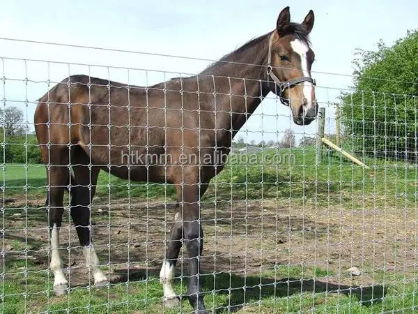 heavy duty fixed knot woven wire field game fence/ Galvanized Sheep Farm Fence Factory Price/ 2.2mm 2.5mm 2.7mm wire farm fence