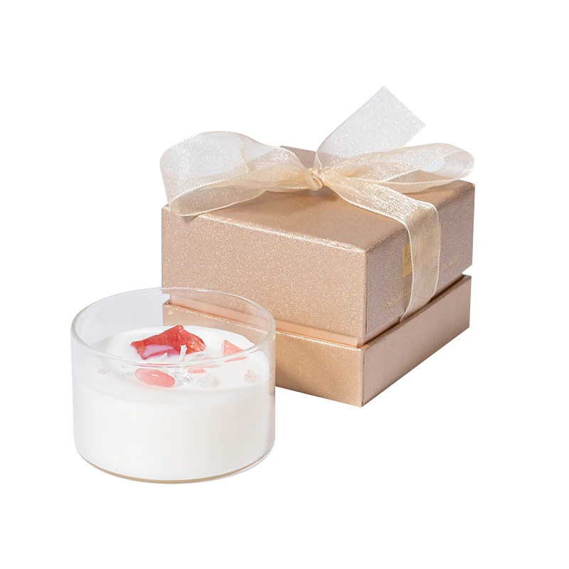 OEM vegan candle luxury handmade custom logo sage round aroma scented candle gift set for home decoration valentine romantic