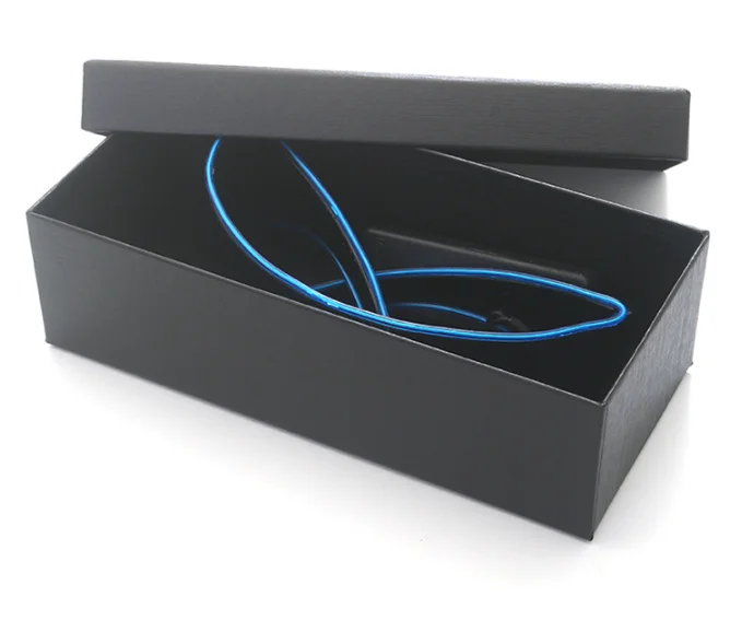 Longstar 2023 Hotselling Wholesale LED Light Cyber Punk Glasses Glow In The Dark Party Masks For Christmas Halloween