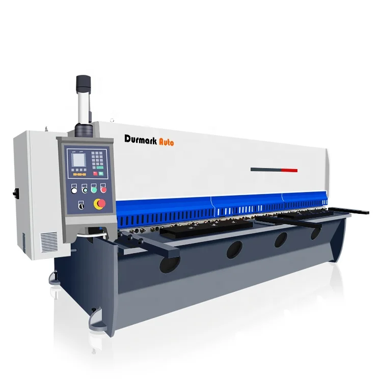 China manufacturer electric automatic shearing machine QC12K automation sheet metal cutting guillotine for sell