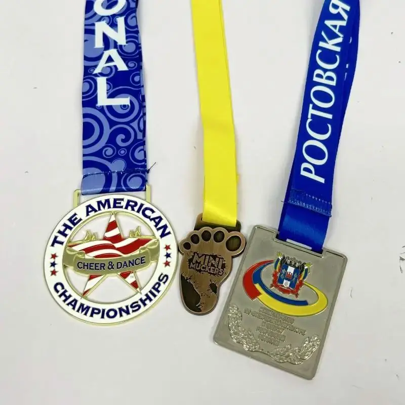 Free Design All Size Custom Medals Metal Taekwondo Sport Football Award Medal Custom Medals Sports