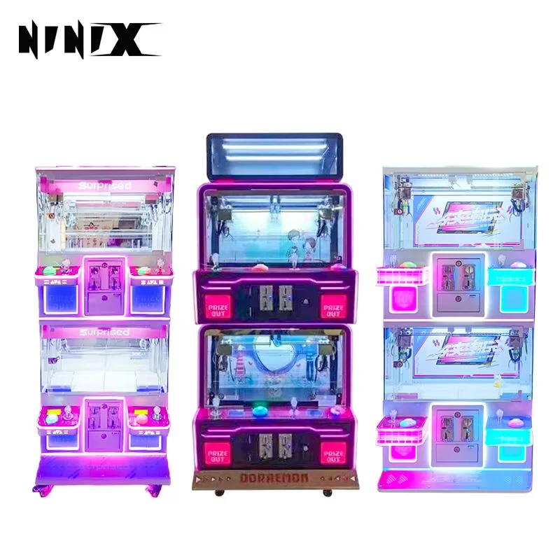 Cheap Amusement Park Coin Operated Game Machine  Claw Crane Machine  With Bill Acceptor toy shoppe claw machine