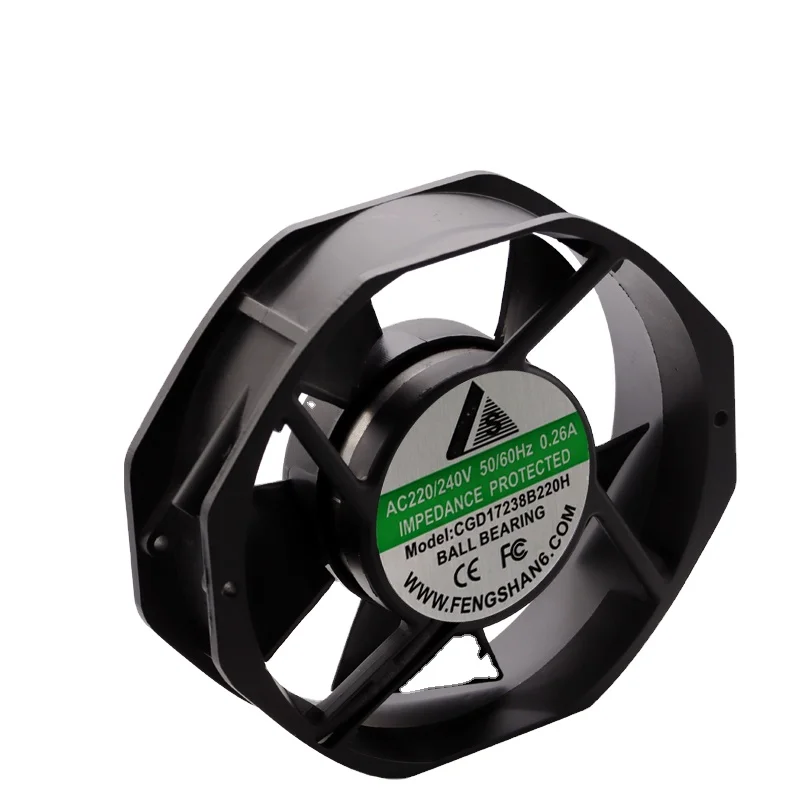 220V NMB 12738 172X150X38MM large air volume axial exhaust ventilators fanatics cooling fan