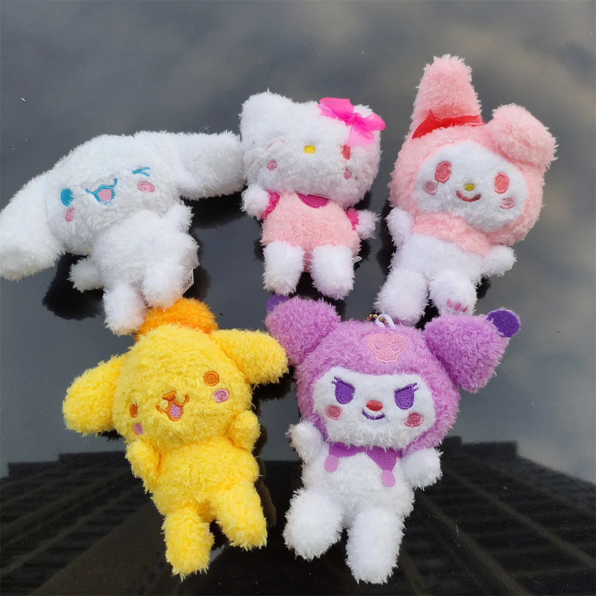 claw machine stuffed animal plush toys plush anime figure doll Kuromi Melody plush figure toys sanrioed plush keychain