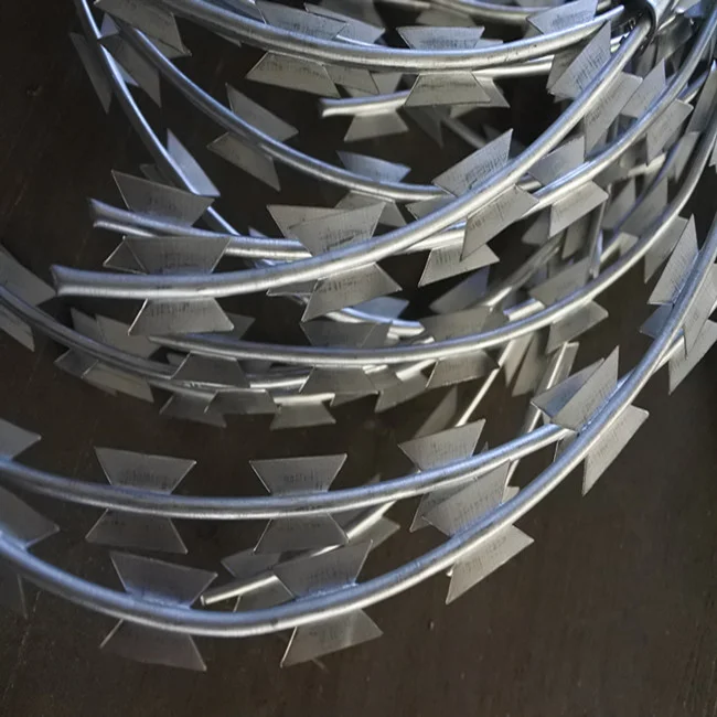Razor Barbed Wire /Concertina Razor Wire for Security Wire Fence/Galvanized Wire Fencing