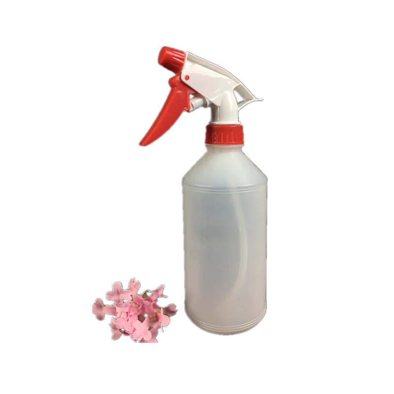 manufacture 500ml 750ml 1L 25oz HDPE PP PET Clean Special round Shape Plastic Bottle Trigger Spray Bottle