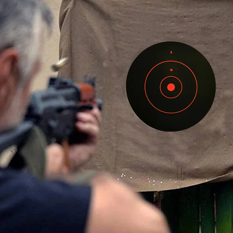 43*43 cm Enlarged Version of Splash Shooting Hall Bow And Arrow Slingshot Competition Long-distance Visual Target Paper