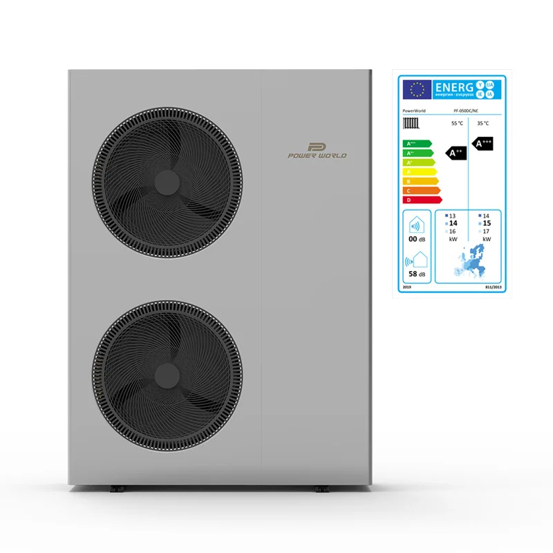 R32 evi full Inverter Heat Pump Room Heating And Cooling hot water Heat Pump system