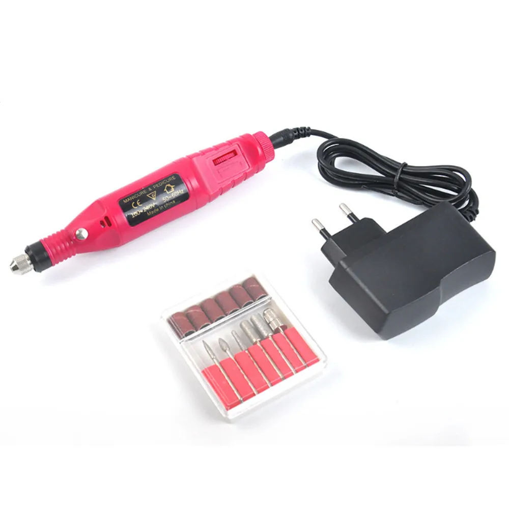Chinese factory cheap wholesale electric Nail Drill Art Tool Manicure File Tool