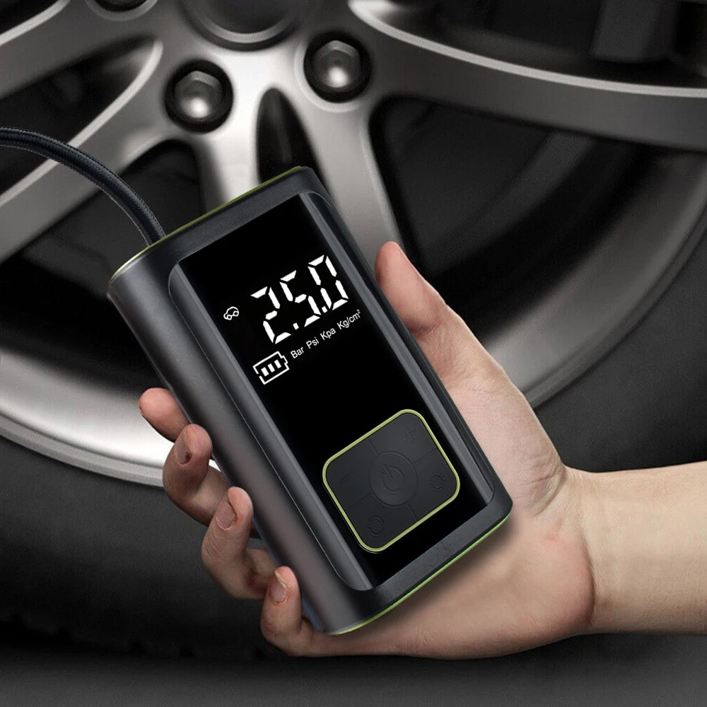 Hot Selling Product  Tire Pressure Monitor Portable Pump Pressure Gauge For Car  Air Pump