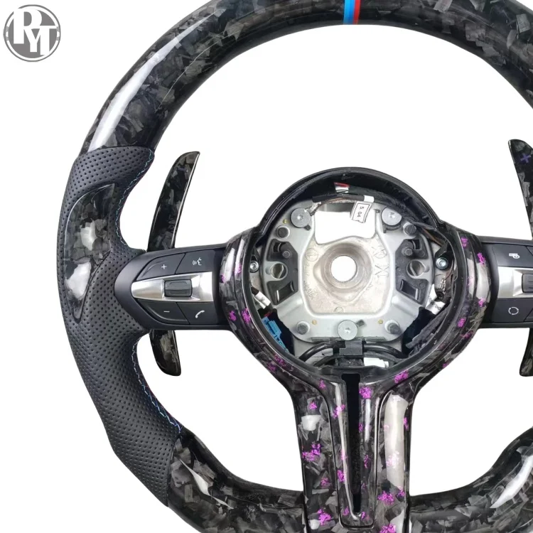 Лидер продаж кованое рулевое колесо из углеродного волокна под заказ подходит для BMW F10 F30 M2 M3 M4 M5 X3 X4 X5 E70 X6