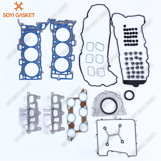 Гуанчжоу SOYI WTA автозапчасти комплект прокладок головки для Buick ENVISION 3,6 OEM 12647149 Комплект прокладок головки цилиндра
