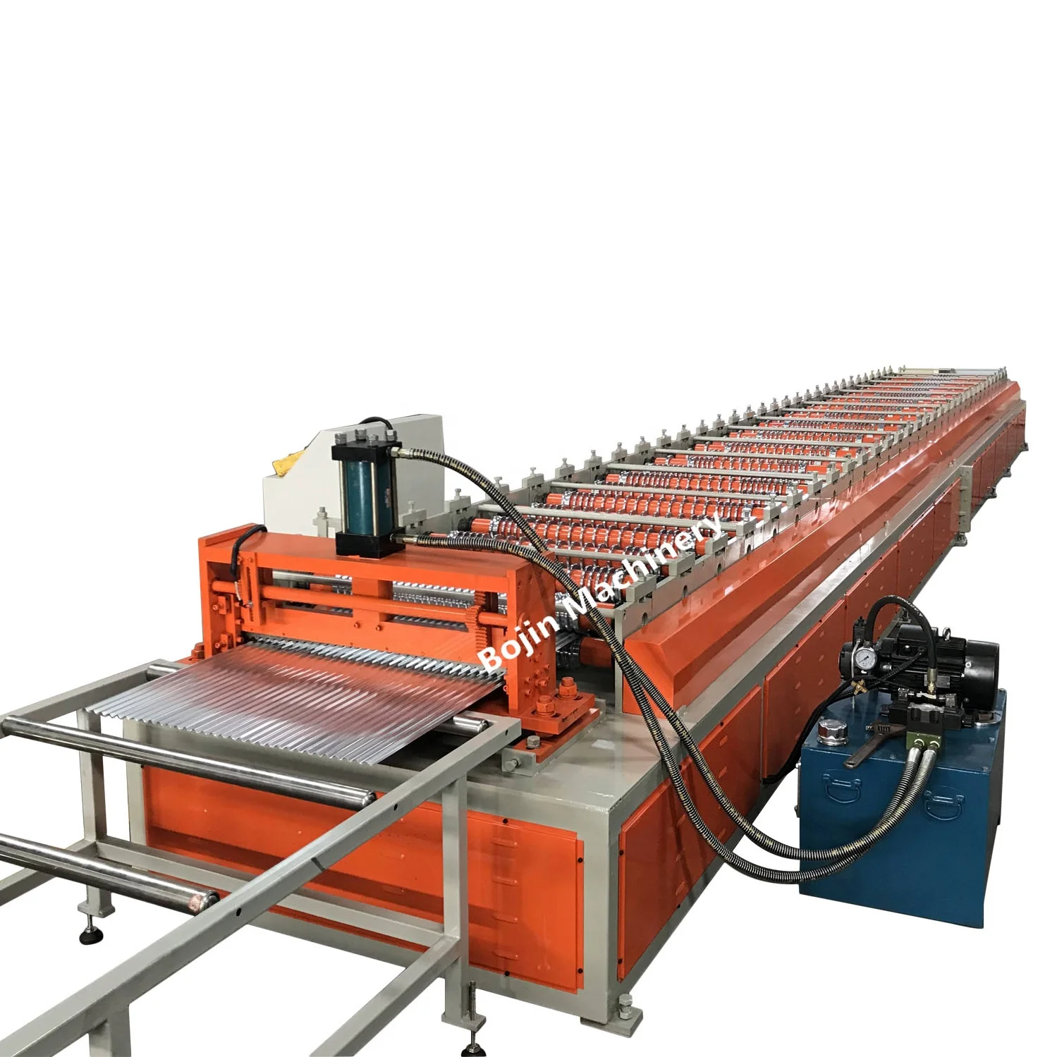 Galvanized Tile Color Steel Roof Tile Forming Machine Manufacturer Steel C Z Channel Forming Machine