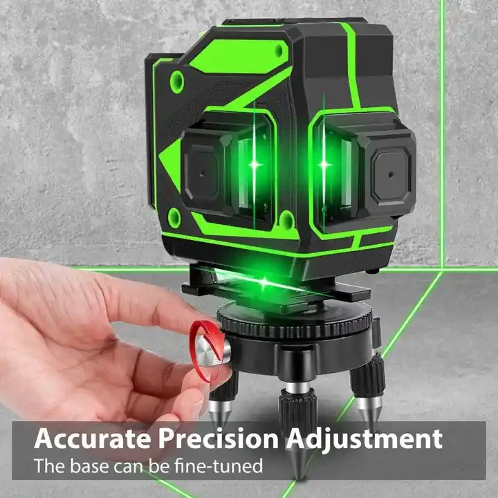 hot selling 360 Degree Machine Tool Lazer Leveler  12 Line 3d Laser Level Tile Laser Leveling Tool