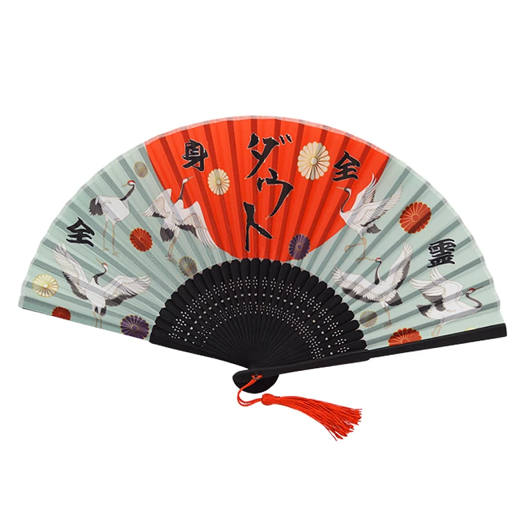 Custom sublimated advertising japan folding fan with your design