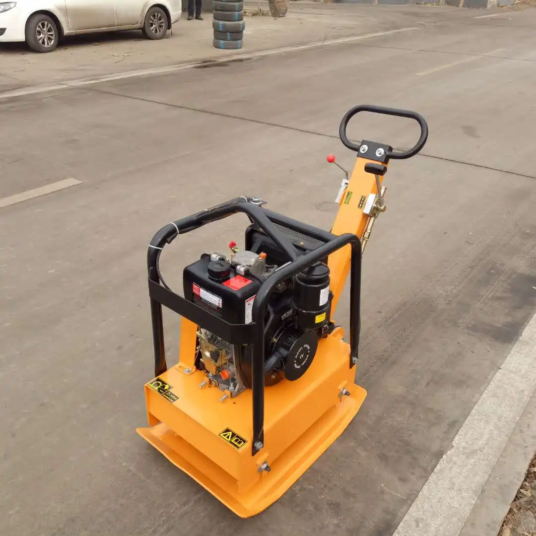 High quality diesel plate rammer from China reversible vibrating plate
