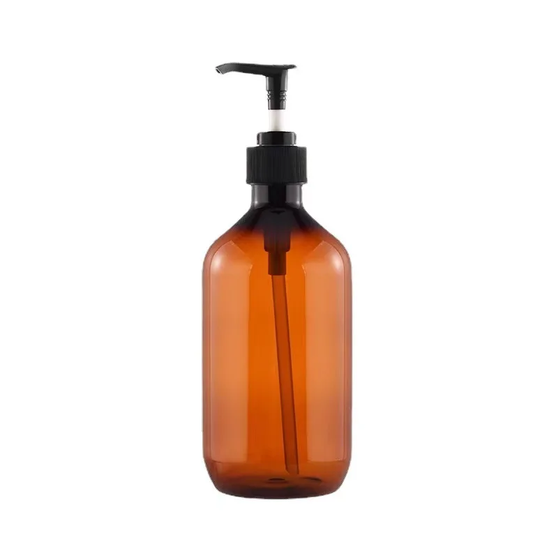 amber plastic bottle 100 150 ml 200 250 300 500 ml hand washing liquid bottle empty 1 liter plastic shampoo lotion pump bottles