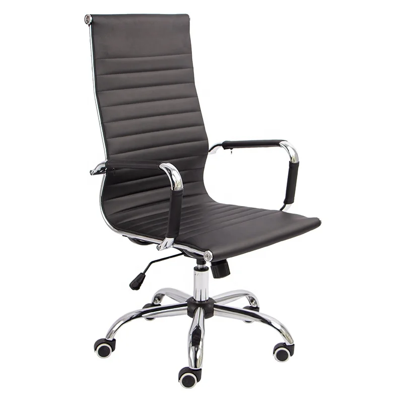 
Metal frame PU leather executive high back office chair tilt and lock function 
