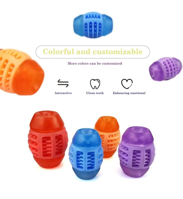 unique and funny shape dog chew and play toy treats holder toy for dogs interactive puzzle game