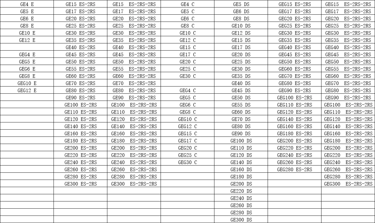 Высококачественный шарнирный Подшипник DST GE40 ES GE45 GE50 rodamiento maquinari Роботизированный подшипник
