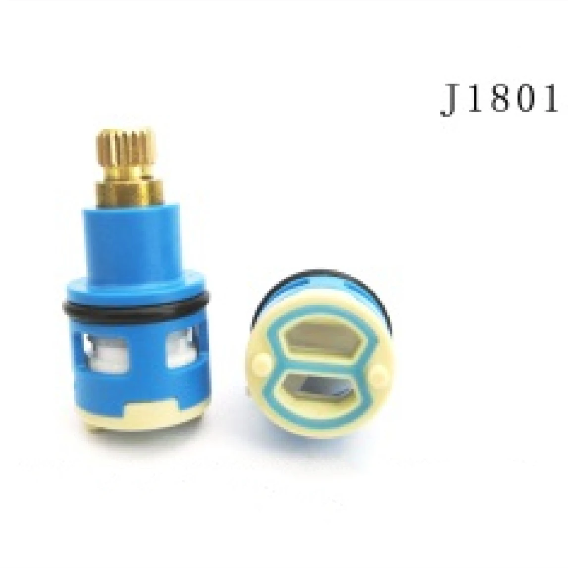 J1801 Thermostatic Cartridge Faucet Cartridge Faucet cartridges Ceramic spool For Stop Valve Supplier
