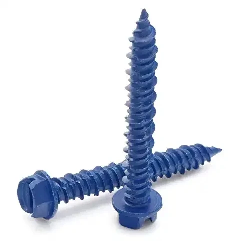 High low thread countersunk phillips concrete screw tapcon anchor screw