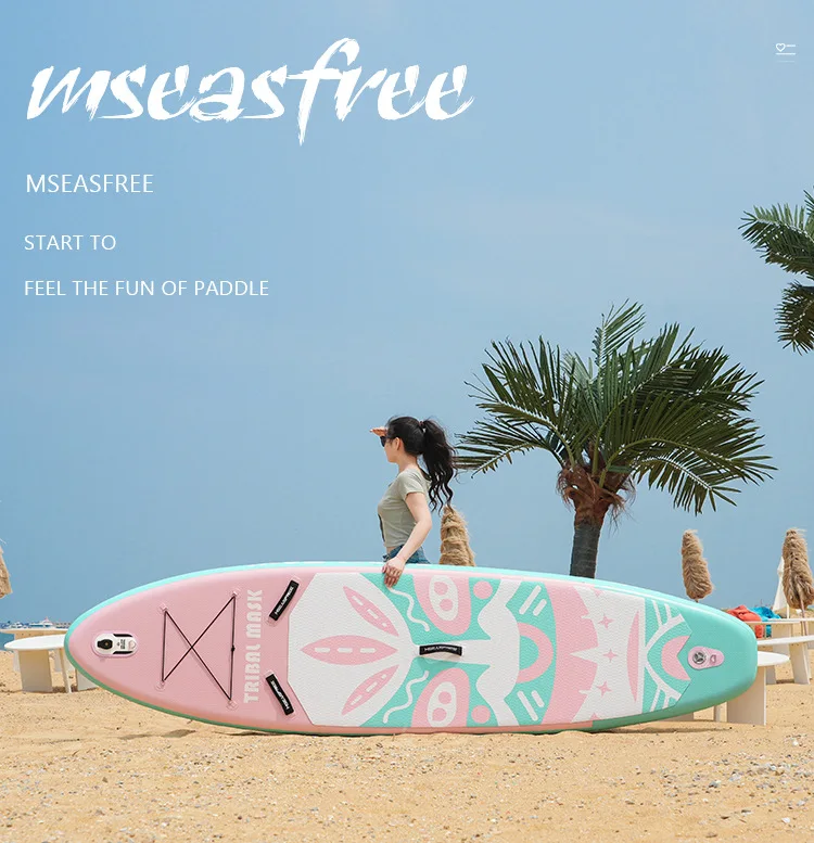 Inflatable paddleboard pvc surfboard stand-up racing wakeboard inflatable board