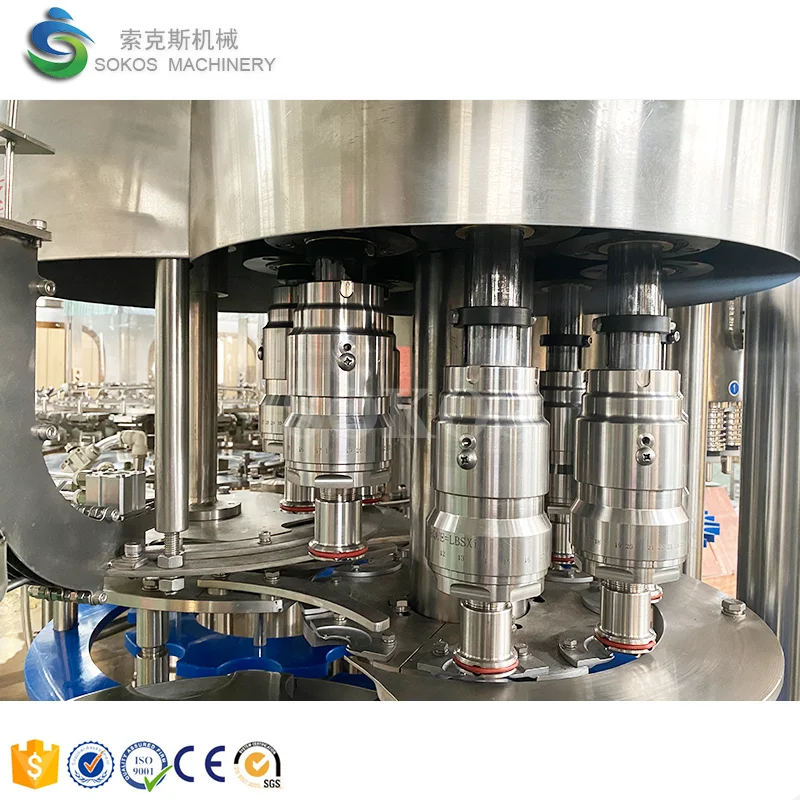 Juice Filling Machine Fully Automatic 2000BPH Pet Bottle Juice Hot Filling And Capping Machine