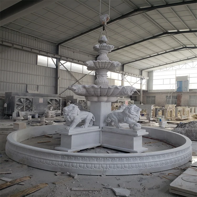 factory wholesale customize outdoor China granite stone garden water fountain