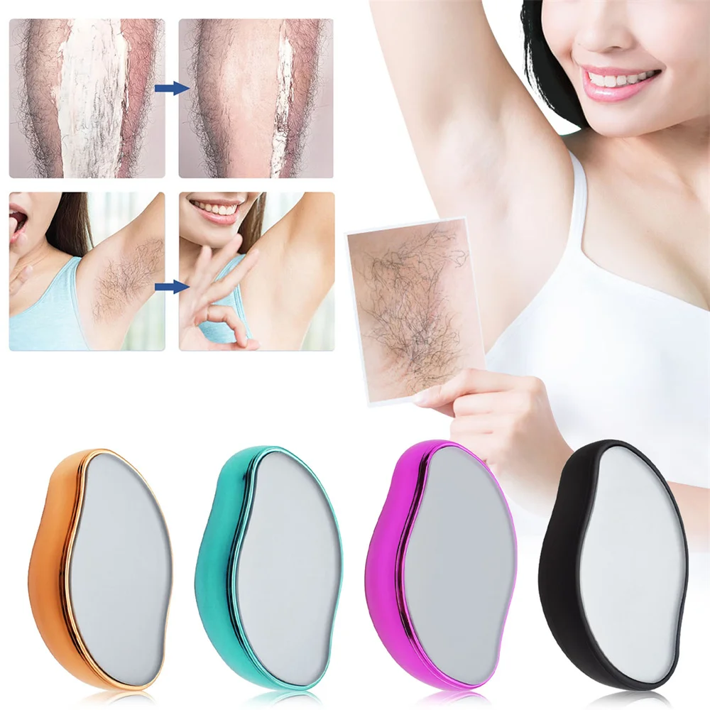 Tiktok Trending Products Easy Convenient Portable Painless Crystal Hair Remover Magic Crystal Hair Eraser Removal