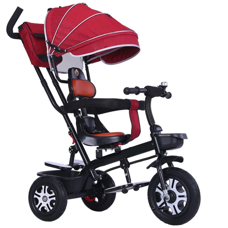 Хорошее качество для верховой езды на автомобиле игрушка 3-х колесный велосипед для маленьких детей с изображением складной трехколесный велосипед для детей