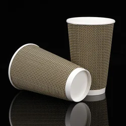 White Plain Paper Cup Roll Raw Bamboo Cup 7oz Custom Logo Roll Paper Cup with Dome Lid